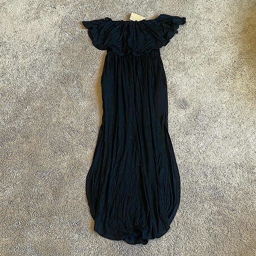 NWT black verabendi maxi dress